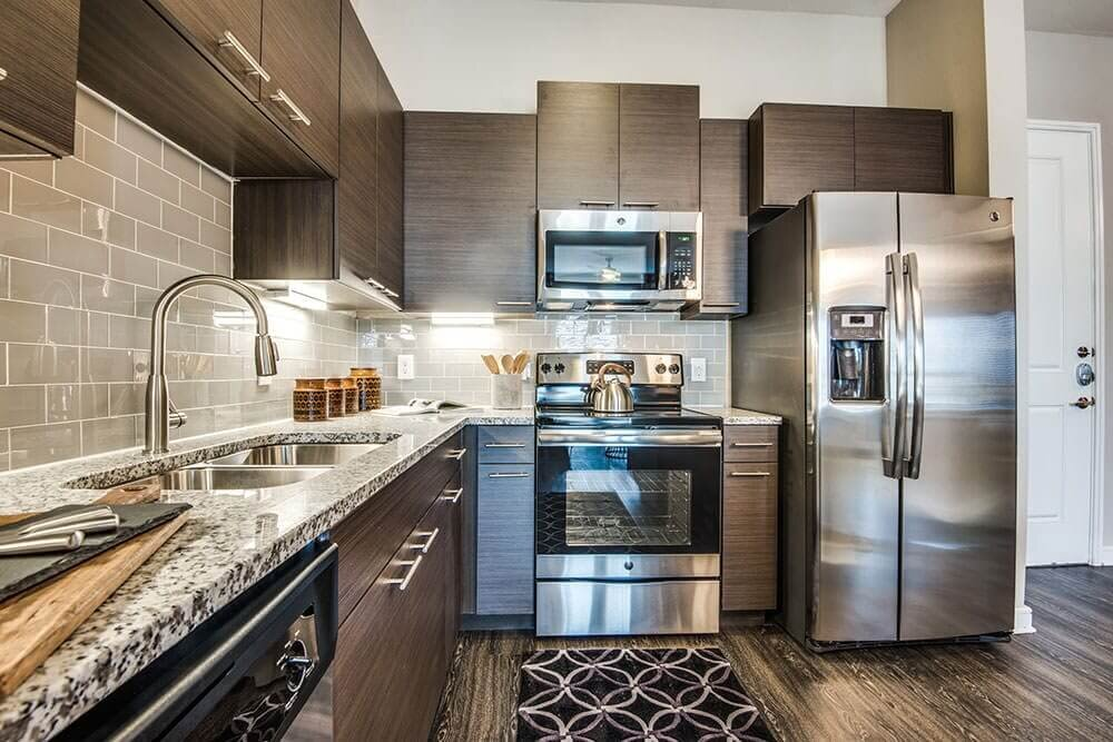 Kitchen at Cortland Las Colinas near Dallas, TX