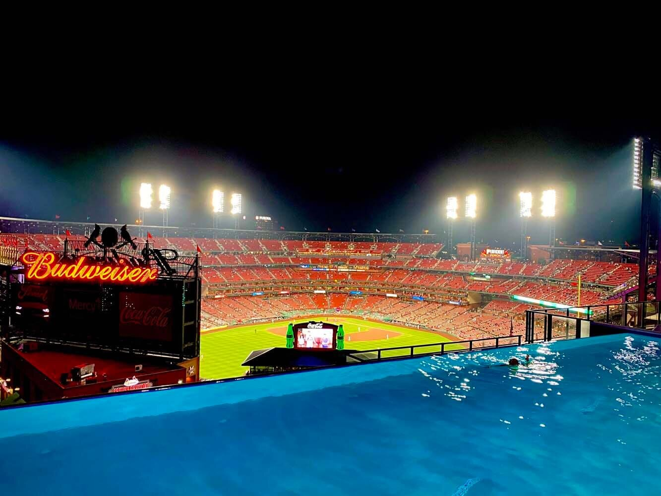 One Cardinal Way view from Infinity Pool